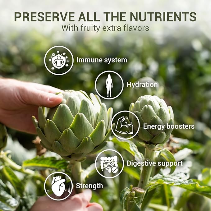 ANBA Artichoke Tea Bags 20 Count | Naturally Caffeine-Free | Pure & Handpicked Herbal Infusion | No Sugar Added | Refreshing Floral Taste| ISO HACCP Certified