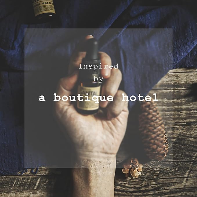 Gramercy Diffuser Oil, Boutique Hotel, Goji, Amber, Vanilla, Guaiac Wood, Spices, Musk, Sandalwood Essential Oils Blend for Ultrasonic Diffuser