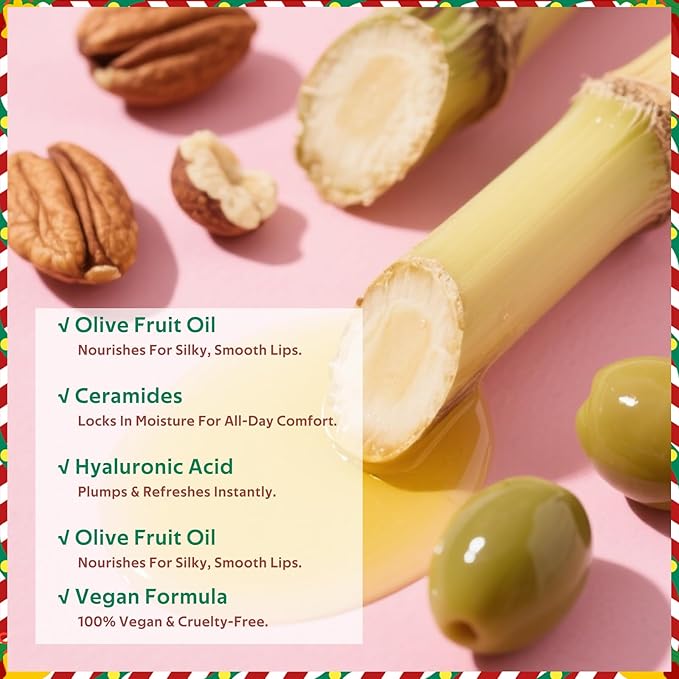 KIMUSE 3 Pack Tinted Lip Butter Hydration Balm, Hydrating Lip Treatment with Hyaluronic Acid & Vitamin E, Moisturizing Lip Balm for Shine & Hydration, Vegan Formula