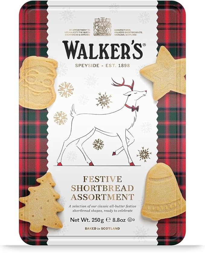 Festive Reindeer Tin