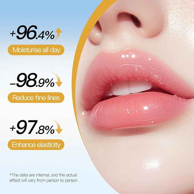 4 Pcs Hydrating Lip Gloss Set, Fruit Flavored Lip Oil Lip Glaze Cute Lip Jelly Transparent Lip Gloss, Glossy and Shiny Moisturizing Lip Makeup Gift