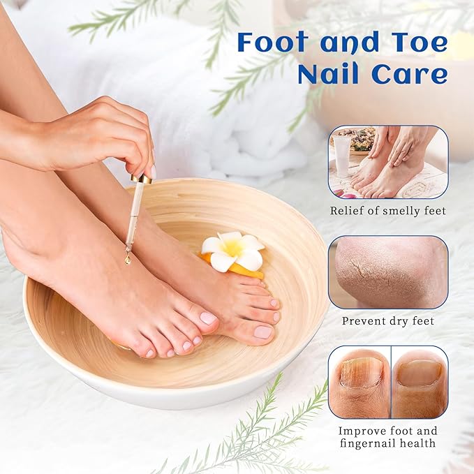 HIQILI Tea Tree Oil for Skin, Hair Restoration, Added to Shampoo, Body Wash, Foot Soak Use - 16 Fl Oz