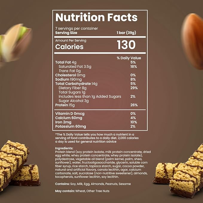 BariSlim High Protein Snack Bar for Bariatric Patients - Nutrient Rich Snack for Post-Surgery Wellness - Ideal for Weight Loss Maintenance & Daily Nutrition | Remix Vanilla Choco Bar (13 oz)