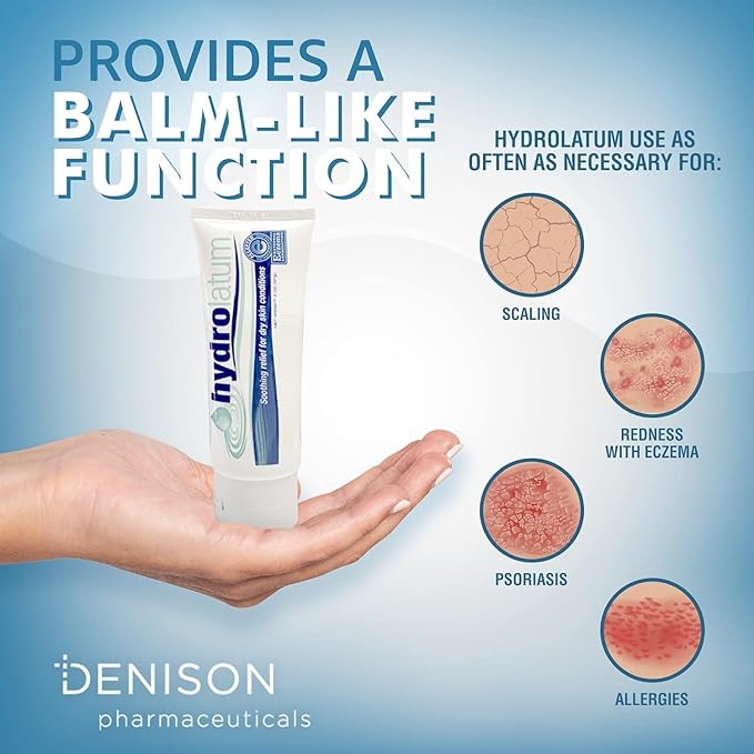 Dry Skin Cream - Hydrating Moisturizer for Sensitive & Extra Dry, Nourishing Body Lotion for Men & Women - 2oz