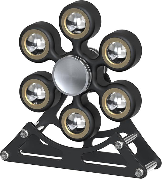 Desk Toys for Fidget Ferris-Wheel-Spinner: 4mins Kinetic-Spinning Cool-Gadgets, Cool-Stuff Thing Toy for Office School Home Man Women Christmas, Stress-Relief Game Gifts for Adult Teen Children Kid