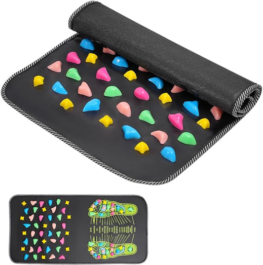 Foot Massage Acupressure Mat,Foot Therapy Anti-Fatigue Pressure Point Massage Mat and Standing and Walking Massage Pad for Stress,Pain and Fatigue Relieve（26 x 13 inches