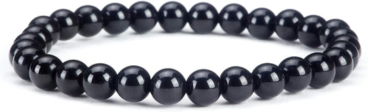 Cherry Tree Collection - Small, Medium, Large Sizes - Gemstone Beaded Bracelets For Women and Men - 6mm Round Beads