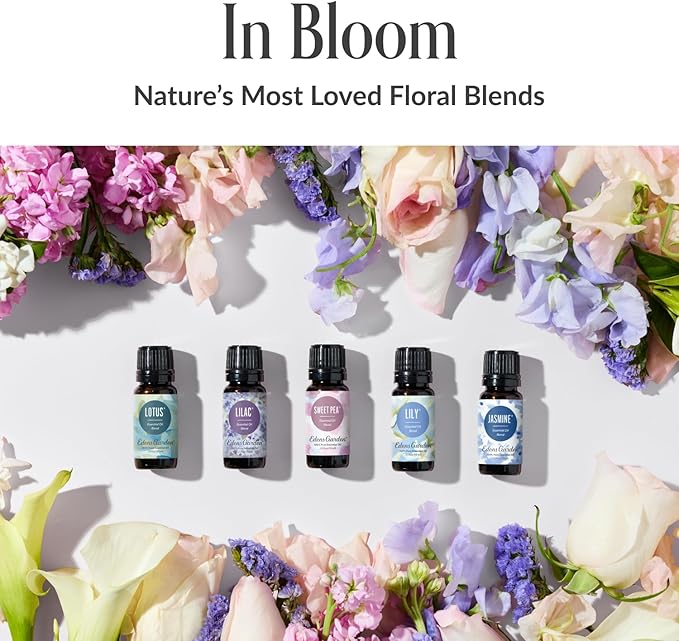 Edens Garden Jasmine Essential Oil Blend – 100% Pure Premium Grade, Natural & Synthetic-Free, Undiluted for Hair Care, Home Diffusers, Skin, Aromatherapy, Massage & Humidifiers 10 ml (.33 fl oz)