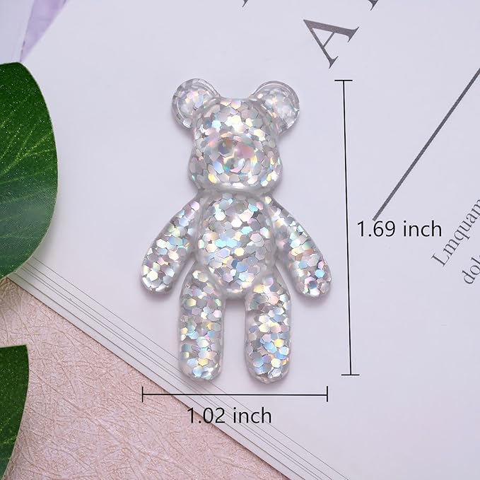 Pocket Bear Hug, Anxiety Relief Gifts, Mental Health Positivity Gift, Autism Fidget Gift, Stress Relief Gift for Her, Comforting Gift for Son Daughter Back to School, White