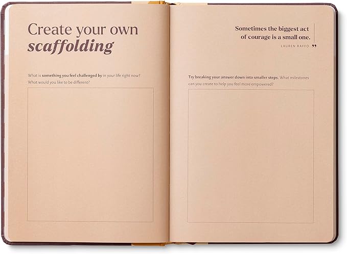 Compendium – Confidence Every Day Guided Journal: A Daily Practice for Strength and Courage – A 5-Minute a Day Personal Growth Notebook – An Inspiring Daily Journal for Forming New Habits