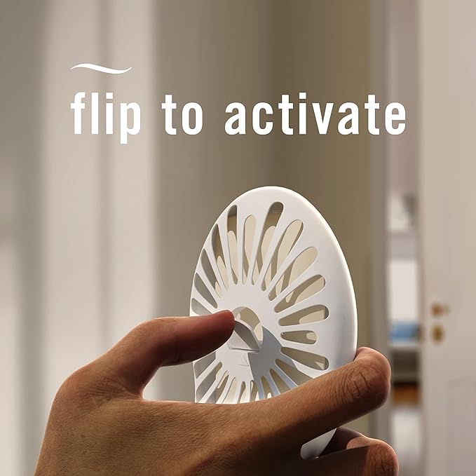 Febreze Bathroom Air Freshener, Odor-Fighting, Plug In Alternative, Air Fresheners for Home and Bathroom and Kitchen, Closet Air Fresheners, Baked Cinnamon Apples & Cranberry Crumble Scent, 4 Count