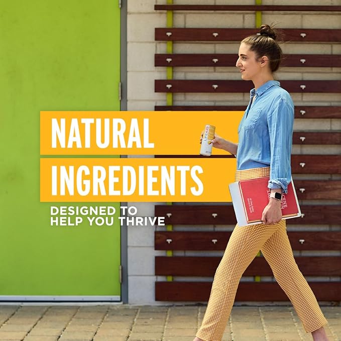 LIFEAID Vitality Blend, Daily Vitamins, Healthy Soda Replacement, 100% Clean, Vegan, GF cans, 12 Fl Oz (Pack of 24)