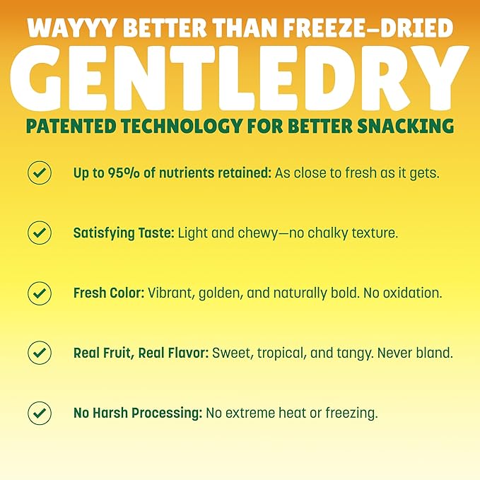 BranchOut Chewy Banana Slices, No Sugar Added, GentleDry Locks in Nutrition, Better than Freeze Dried Banana Chips, Healthy Vegan Halloween Fruit Snacks for Kids & Adults, 2 oz Snack Size (Pack of 8)