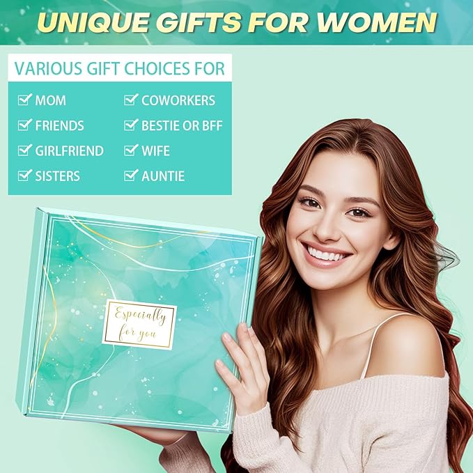 Happy Birthday Gifts for Women Self Care Gift, Relaxing Care Package Spa Gift Basket, Valentines Day, Mothers Day, Birthday, for Women Mom Her Friend Sister Wife