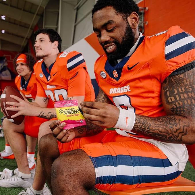 Honey Stinger Organic Fruit Smoothie Energy Chew, Gluten Free & Caffeine Free, for Exercise, Running and Performance, Sports Nutrition for Home & Gym, Pre and Mid Workout, 12 Pack, 21.6 Ounce