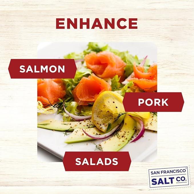 Cherrywood Smoked Sea Salt - 5 oz. Fine Grain by San Francisco Salt Company