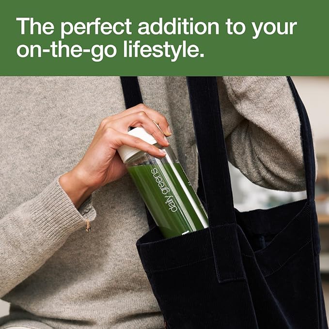 Huel Daily Greens Single Serve | Superfood Greens Powder | 91 Vitamins, Minerals, and Wholefood-Sourced Ingredients | Adaptogens, Antioxidants, Gut-Friendly Probiotics | 12 Pack