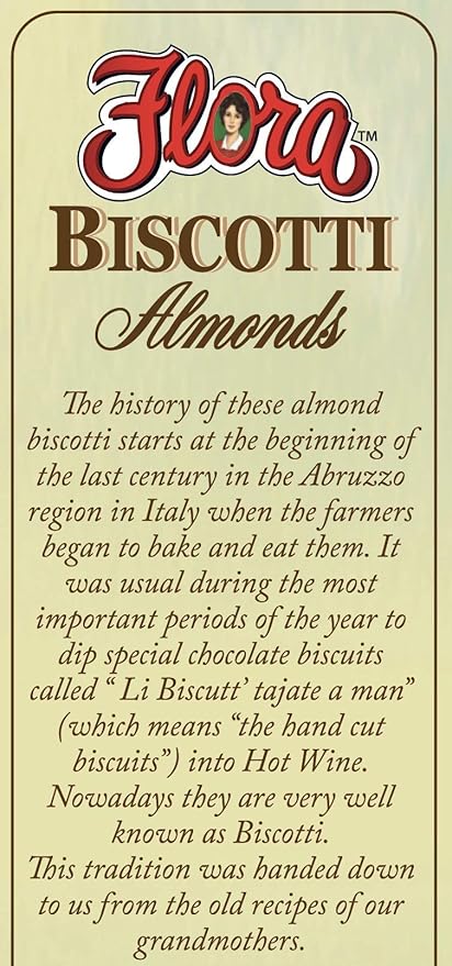 Flora Biscotti Cookies (Almond)