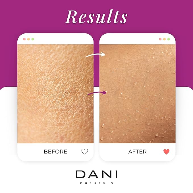 DANI Naturals Sugar Scrub – Pure & Gentle Exfoliation with Juicy Passion Fruit Scent. Organic sugar, shea butter, and nourishing oils for smooth, soft skin – 14 oz