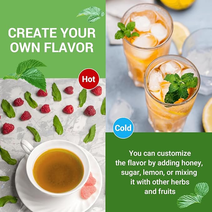 Raspberry Leaf Herbal Tea - 40 Teabags