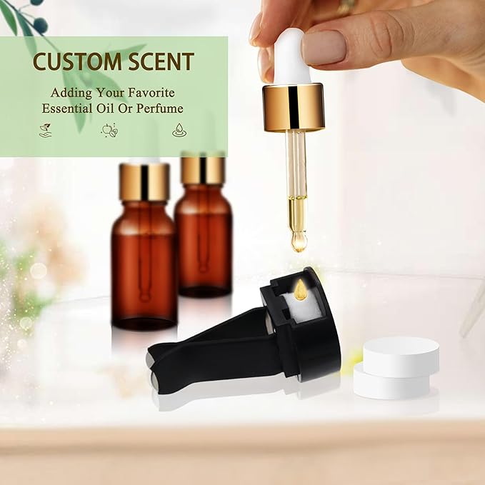 Flower Car Decor,Cute Dasiy Bird Vase Car Air Freshener Vent Clips,Alloy Colorful DashBoard Vent Decorations Aesthetics for Women,Refillable Aroma Diffuser