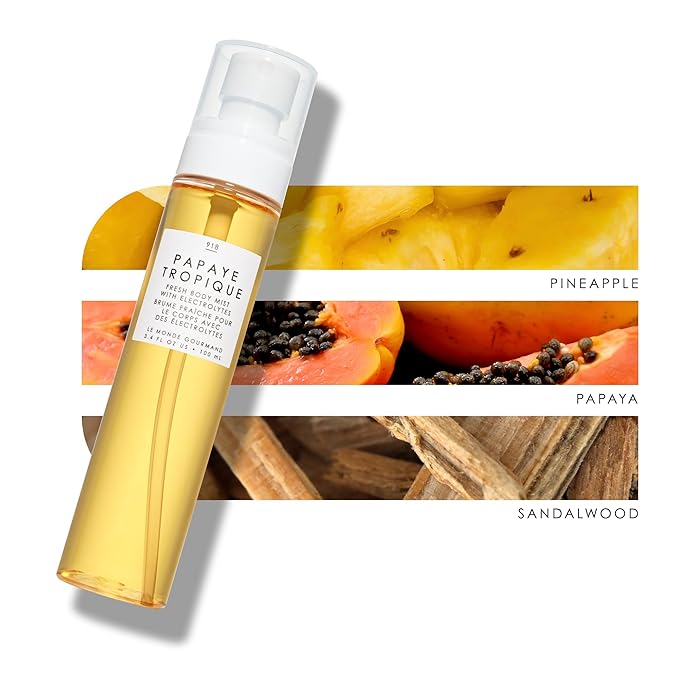 Le Monde Gourmand Papaye Tropique Fresh Mist - 3.4 fl oz (100 ml) - Fruity, Vibrant, Tropical Notes