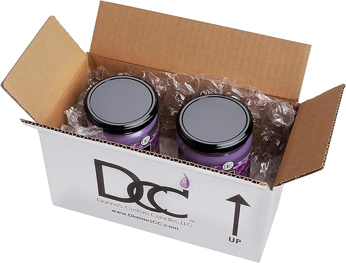 Lilac Blossom Two Pack Odor Eliminating Highly Fragranced Candle - Eliminates 95% of Pet, Smoke, Food, and Other Smells Quickly - Up to 80 Hour Burn time - 12 Ounce Premium Soy Blend