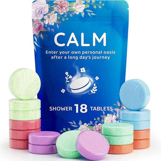 18-Pack Shower Steamers Aromatherapy, Shower Bath Bombs with Individually Wrapped, Variety Shower Tablets, Mothers Day Presents for Mom, Birthday Presents for Women