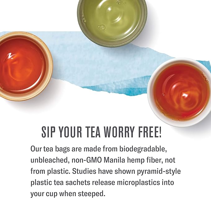 Numi Organic Tea World of Tea Gift Set, 45 Tea Bags, Fair Trade Black, Green, Maté, Rooibos & Herbal Tea Sampler