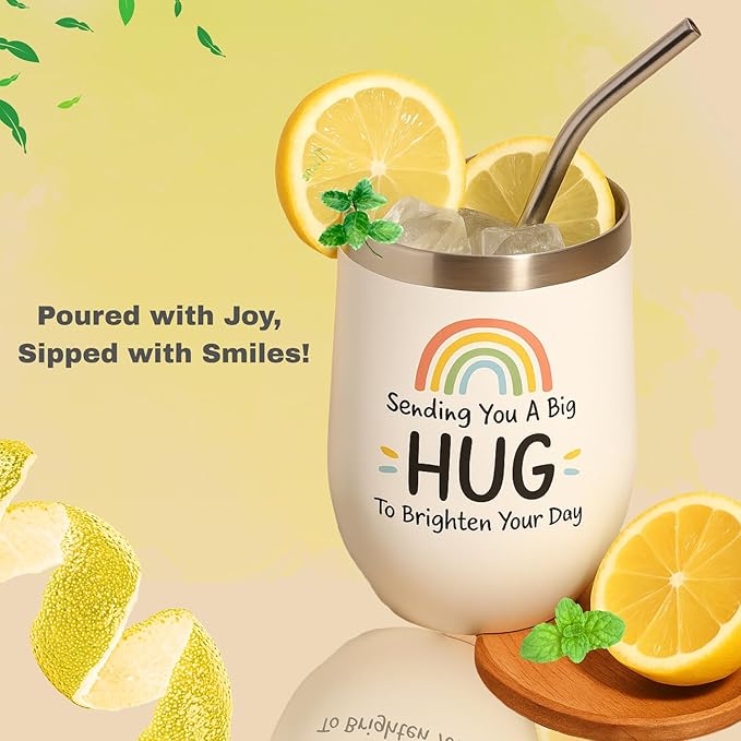 Get Well Gift Box for Women - Hugs & Healing Luxury Care Package for Her, Feel Better Soon Basket - Sympathy and After Surgery Recovery Gifts - Thinking of You