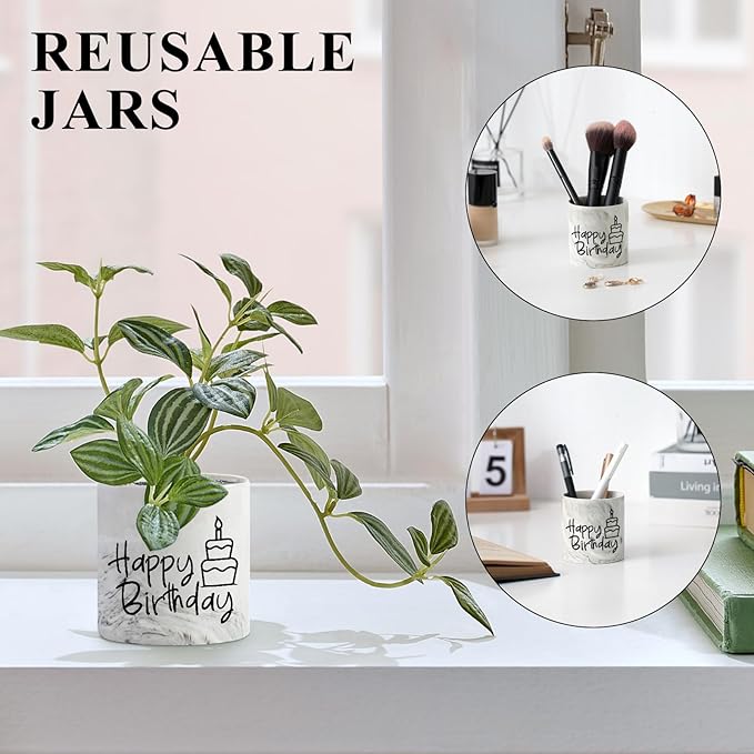 Happy Birthday Candle Gifts,6oz Lavender Scented Soy Wax Candle, Birthday Gifts for Women,Funny Candle Decor Ideas Unique Birthday Gift for Best Friend Girlfriend Teacher Boss Sister Bestie