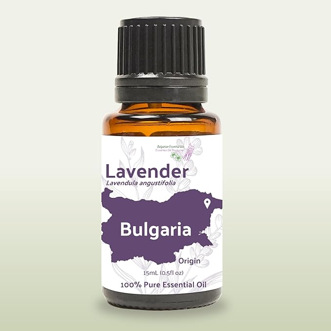 Lavender Oil - Bulgarian Essential Oils - Lavender Diffuser - Pure Therapeutic Grade (15ml)