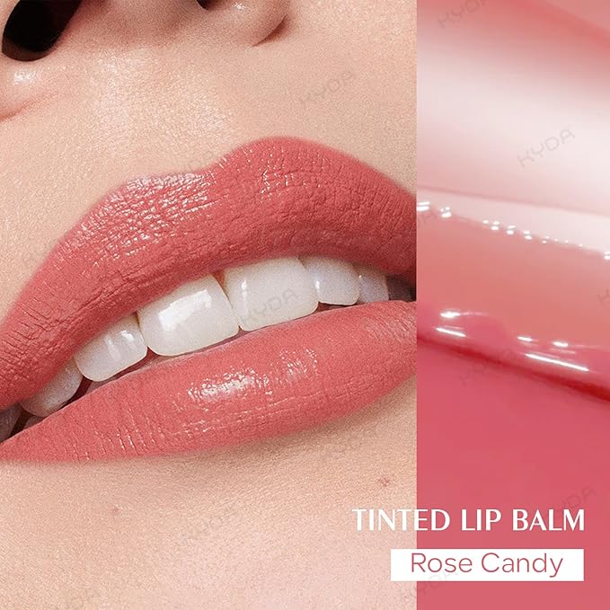 KYDA Honey Lipstick Tinted Lip Balm, Sheer Hydrating Honey Lipstick, with a Hint of Natural Sheer Tint, Moisturizing Lips Color, Nourishing Lip Balm