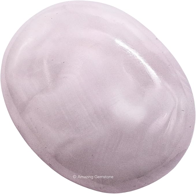 Amazing Gemstone Pink Calcite Crystals and Healing Stones - Large Palm Stone Crystals Piedra - Crystal for Good Luck,Balanced Positive Energy, Meditation - Unique Stocking Stuffers and Birthday Gifts