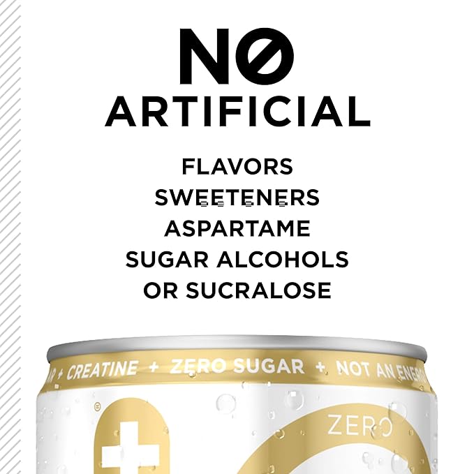 FITAID RX ZERO Recovery Blend, 5 Calories, Keto-Friendly, Paleo, Vegan, Number 1 Post-Workout Recovery Drink, Creatine, BCAAs, Glucosamine, 12-oz. Cans (Pack of 4)