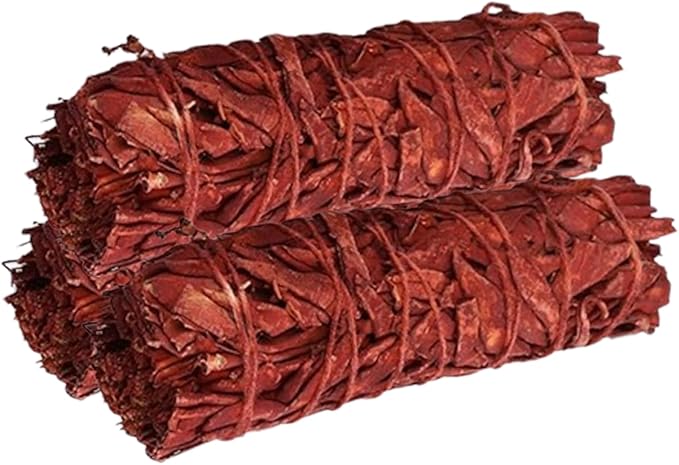 SOUL STICKS 4" Dragons Blood Sage Sticks 3 Pack with Starter Guide | Floral Organic Sage for House Cleansing and Evil Spirits Cleanse, Big Sage Smudge Sticks Bundle for Yoga Meditation Healing Rituals