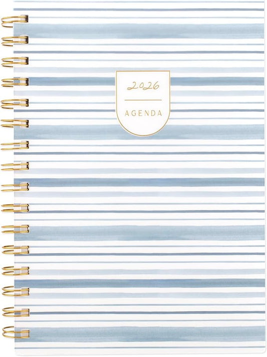 Cambridge 2026 Planner by Leah Bisch, Weekly & Monthly, 5.5" x 8.5", Small, Stripe (LB42-200-26)