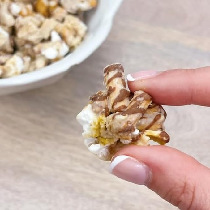 Chunk Nibbles S’mores Snack Clusters - Campfire-Inspired Treat with Marshmallows, Graham Crackers, Pretzels & Chocolate - Small Batch, Handcrafted - Gourmet Treat - 4.25oz Resealable Pouch (3 Pack)