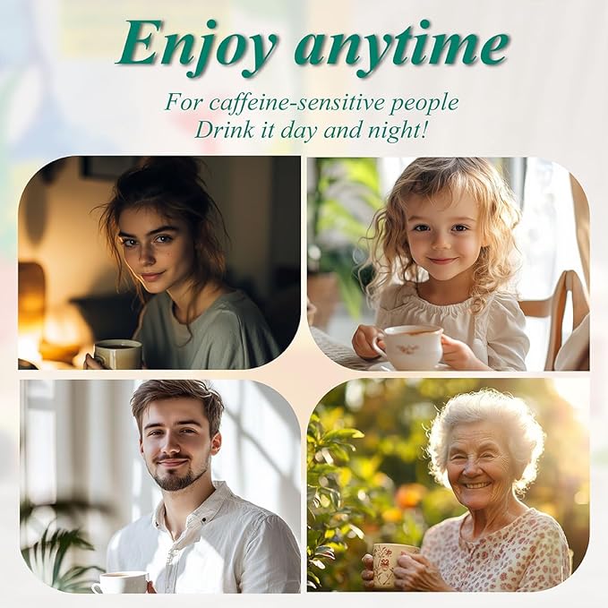 WT WEETEE Decaf Jasmine Green Tea Loose Leaf, 110+ Cups, Made of CO2-Decaffeinated Green Tea Leaves with Natural Jasmine Aroma, 228g /8oz