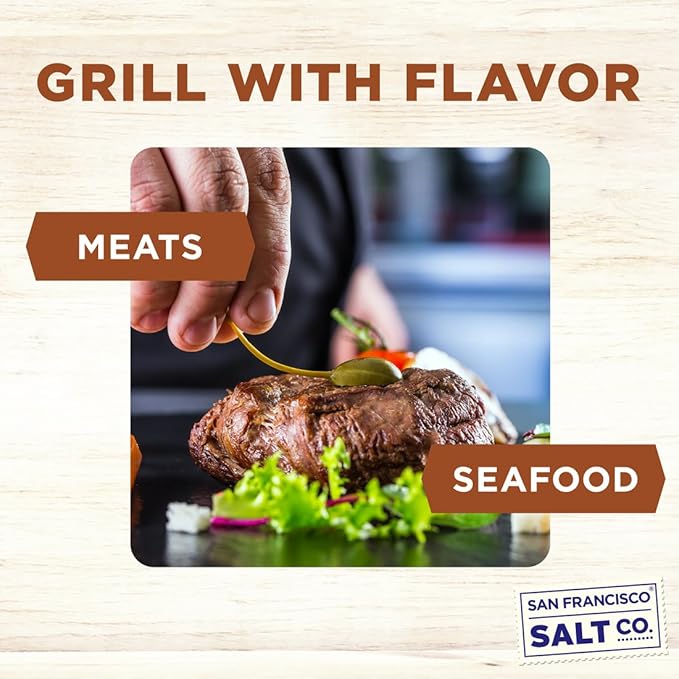 Alderwood Smoked Sea Salt 5 oz. Pouch - San Francisco Salt Company