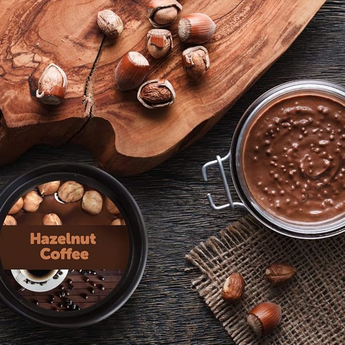 Happy Wax Hazelnut Coffee Scented Bear Wax Melts - Natural Strong Scented Coffee Wax Melts Infused w/Essential Oils - Non Toxic Wax Melt & Pet Safe Wax Melts - (4 oz Tin)