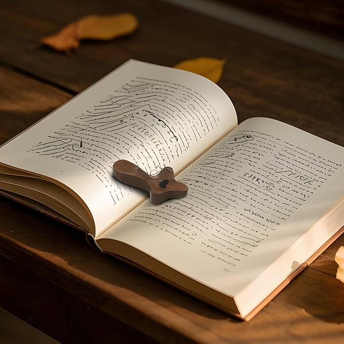 Atlodas Cross My Heart, Encouragement Gift, Relieve Anxiety Comfort for Clutching, Clinging and Praying, Pocket Olive Wood Cross Religious Gift for Children and Adults (A, 8Pcs)