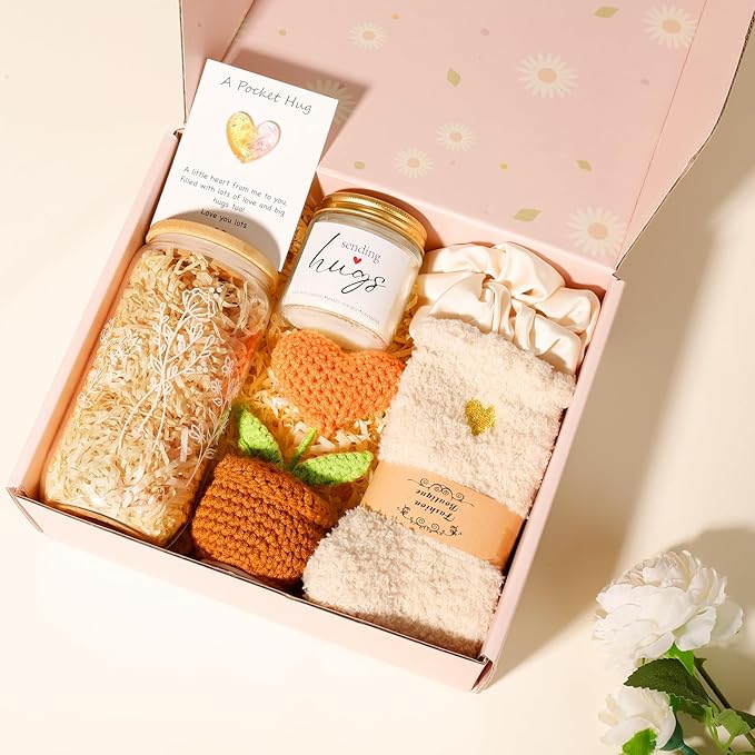 Get Well Soon Gift Baskets for Women After Surgery, Care Package, Sympathy Gift Baskets, thinking of you gifts, Encouragement, Surgery Recovery gifts For Mom Her Friend Sister Wife