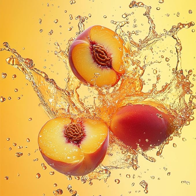 1OAK Soy Wax Scented Candles (Peach Nectar) - Long Burning Premium Hand-Poured (7oz.)