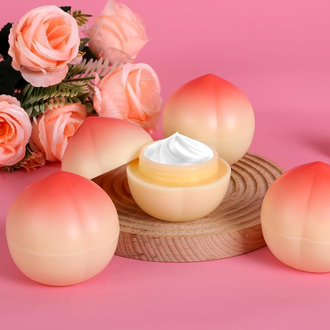 6 Pack Moisturizing Hand Cream Set, Small Gifts for Women, Bulk Hand Lotion for Dry Cracked Hands, Teacher Appreciation Gifts, Bridesmaid Gifts, Bridal Shower Gifts and Birthday Gifts, 1.06 Oz (Peach)