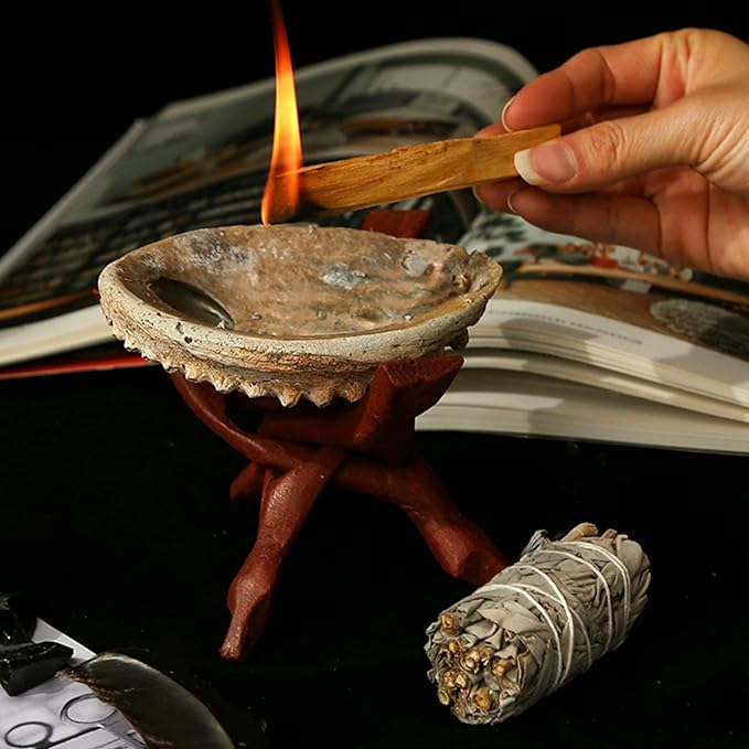 Tibetan Singing Bowl Set (3.15 Inch, copper) - Hand-Hammered, Perfect for Sound Bath, Yoga & Meditation Stress Relief, Comes with Gift Box, Free Palo Santo Wood + California White Sage