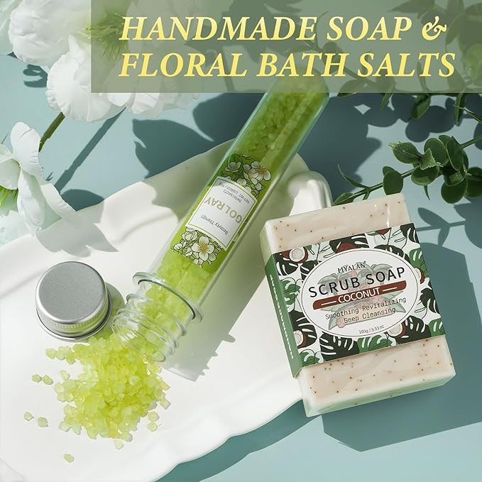 Golray Spa Gifts for Women Self Care Get Well Soon Basket Set with Mug, Thinking of You Relaxing Spa Christmas Birthday Gift for Mom Her Wife Sister Friend Grandma (Green)