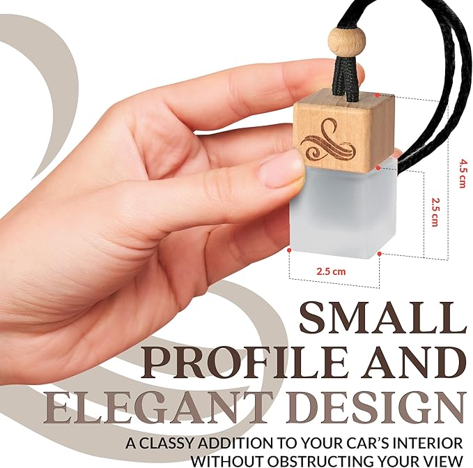 Afgan Oud Car Air Freshener for Men with Vent Clip | Automotive Air Freshener with Afgan Fragrance | Strong Automotive Perfume Freshener | Odour Eliminating Car Air Fresheners by Perfa