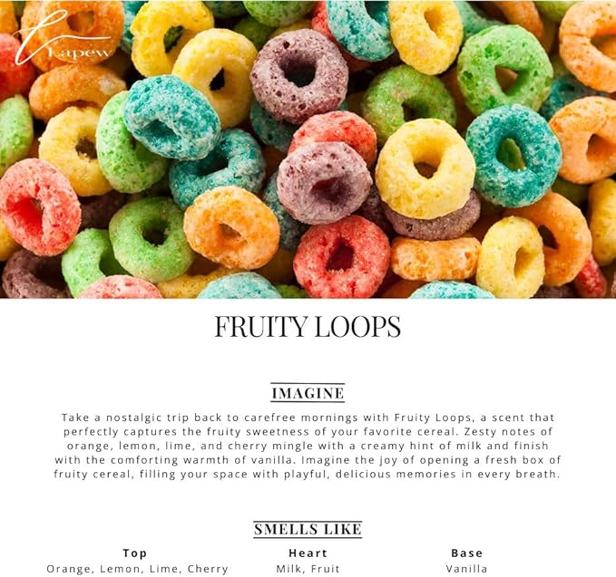 Car Air Freshener Diffuser – 2 Pack Hanging Air Freshener Diffuser (.34 Oz, Fruity Loops)