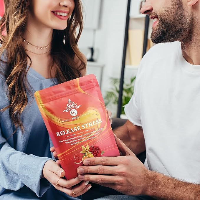 Shower Steamers Aromatherapy - 20 Pack Shower Bombs Aromatherapy Birthday Gifts for Women, Organic Watermelon, Orange & Vanilla, Sea Salt & Orange, Rose, Tea Tree, Gift for Women